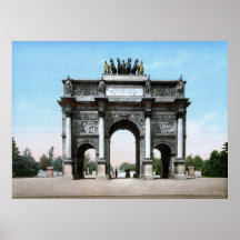 Arc de Triomphe du Carrousel Posters