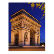 Arc_Triomphe Post Card