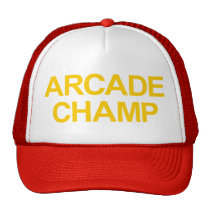 Arcade Champ Trucker Hat hats