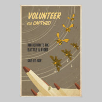 Arcade game propaganda poster- sixth in a series posters