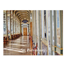 Arch hall in the Hermitage, St. Petersburg Postcard
