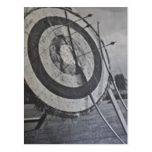 Archery Equipment Postcard