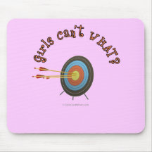 Archery Target Bullseye Mousepads