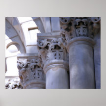 Arches and colums Poster
