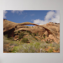 ARCHES NATIONAL PARK LANDSCAPE ARCH POSTERS
