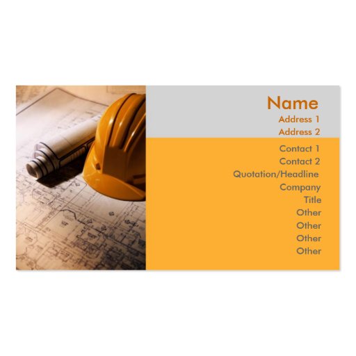 Architect Business Card