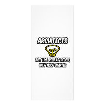 Architects...Regular People, Only Smarter Rack Card