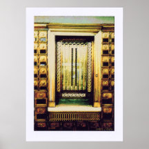 'Architectural Detail 4d' Print