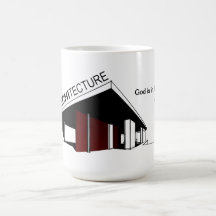 Architecture: Mies van der Rohe Coffee Mug