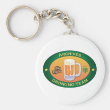 Archives Drinking Team Key Chain