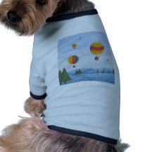 Arctic Balloon Race Pet Tee