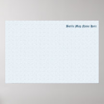 Arctic Battle Map Customised Posters