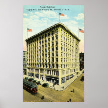 Arctic Building, Seattle, WA Posters