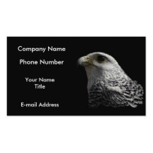 Arctic Gryfalcon Business Card Template