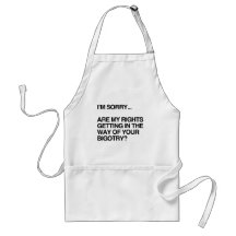 ARE MY RIGHTS GETTING IN THE WAY APRON