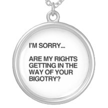 ARE MY RIGHTS GETTING IN THE WAY PERSONALISED NECKLACE