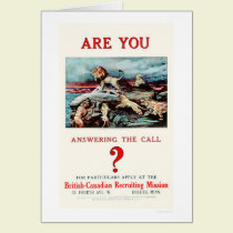 Are you Answering the Call? (US02111) cards