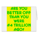 Are You Better Off Than You Were $4 Trillion Ago Cards