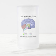 Are You Greater Than The Sum Of Your Parts? Brain Coffee Mugs