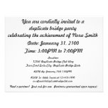 Are You Hungry For Bridge? (Four Card Suits) Custom Invites