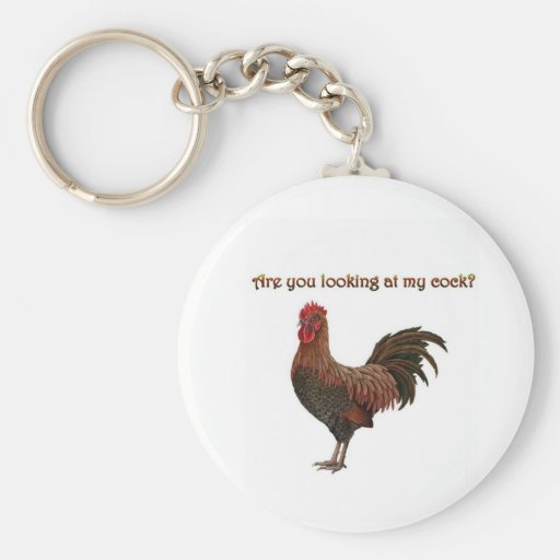 Are you looking at my cock? key chain