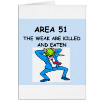 AREA  51 CARD