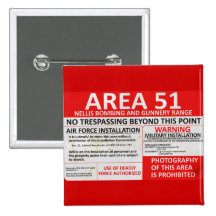 Area 51 Sign Pin