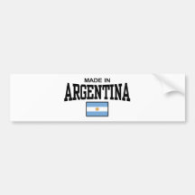 Argentina Bumper Stickers