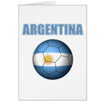 Argentina World Cup t-Shirt Greeting Cards
