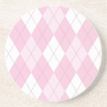 Argyle Beverage Coaster - ITS-A-GIRL!