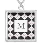 Argyle Monogram Necklace