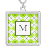 Argyle Monogram Necklace
