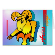 Aries  greeting cards