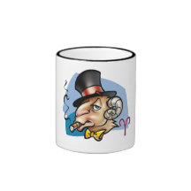 Aries, I am:Challenging& Impulsive!, My motto:,... Coffee Mug