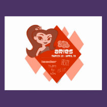 Aries Postcard postcards