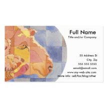 Aries Zodiac Business Card Template