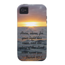 Arise Shine - Isaiah 60:1 iPhone 4/4S Covers