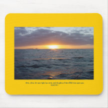 Arise Shine - Isaiah 60:1 Mousepads