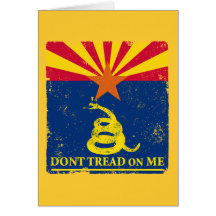 Arizona and Gadsden Flag Cards