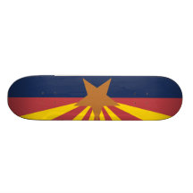 Arizona Flag Skate Board Deck