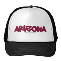 Arizona Graffiti Mesh Hats
