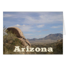 Arizona Mountains- Rugged Landscape Greeting Card