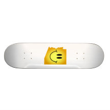 Arizona Smiley Face Skateboard Deck