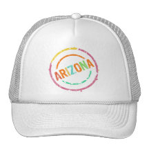 ARIZONA STAMP TRUCKER HAT