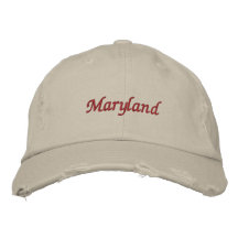 Arizona State Flag Embroidered Baseball Caps