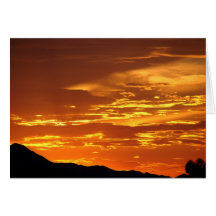 Arizona Sunset Greeting Card