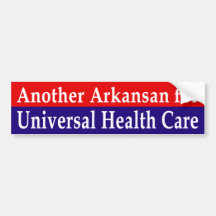 Arkansas for Universal Health Care Bumper Stickers
