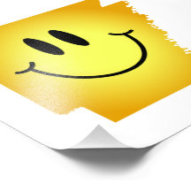 Arkansas Smiley Face Photographic Print