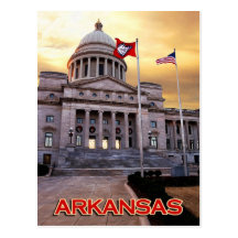 Arkansas State Capitol Building, Little Rock, AR Postcard