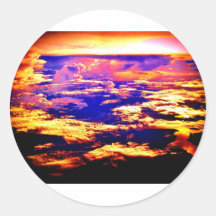 Armageddon or Salvation? Round Sticker